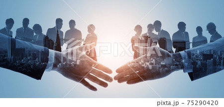 ビジネスネットワーク　パートナーシップ　人材活用 75290420