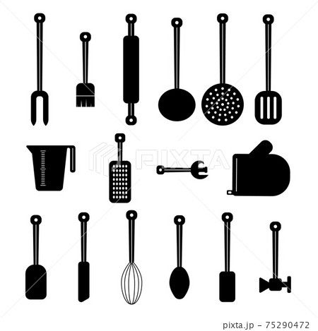 Kitchen utensil. Cookware set. Kitchen utensil. Cookware set. 75290472