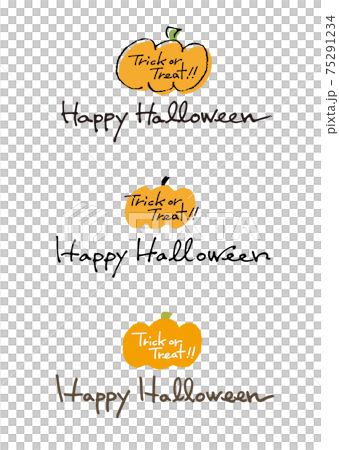 ハロウィン（アイコンセット） 75291234