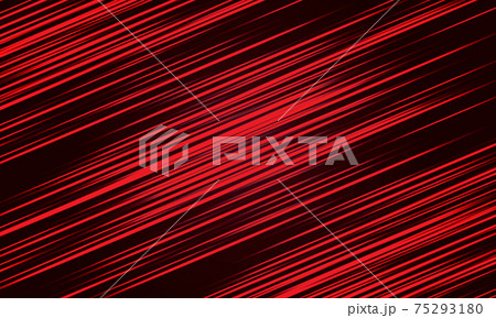 Abstract red light high speed motion dynamic on black background vector illustration. 75293180
