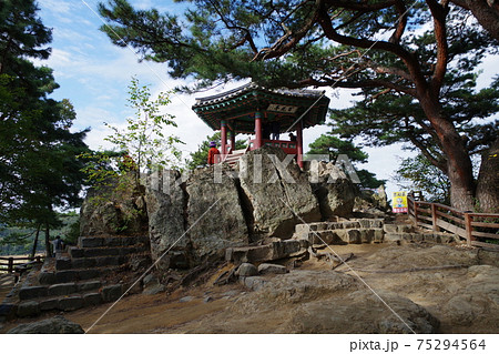 韓国 世界遺産 百済歴史地区 扶蘇山城 韓国 世界遺産 百済歴史地区 扶蘇山城 75294564