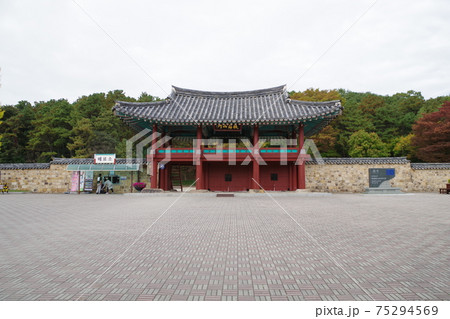 韓国 世界遺産 百済歴史地区 扶蘇山城 韓国 世界遺産 百済歴史地区 扶蘇山城 75294569
