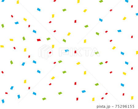 紙吹雪 チラシ イラスト マンガに使える素材 背景のイラスト素材