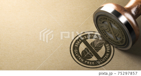 Gluten free stamp Gluten free stamp 75297857