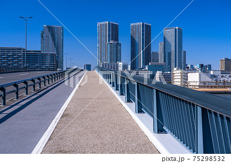 《東京都》晴海・都市風景《豊洲大橋》 《東京都》晴海・都市風景《豊洲大橋》 75298532