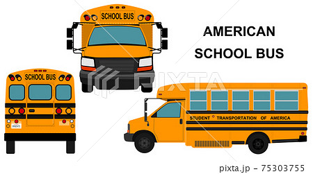 American School Busのイラスト素材 American School Busのイラスト素材