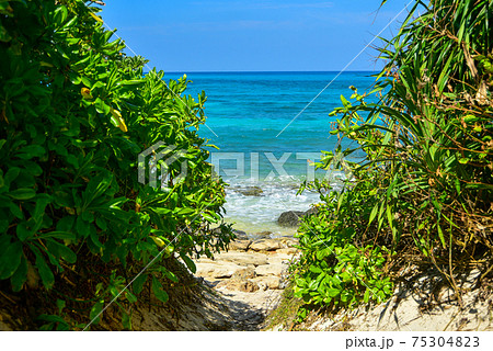 長間浜の絶景 長間浜の絶景 75304823