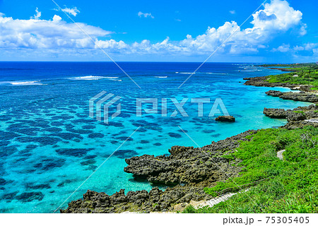 宮古島イムギャーマリンガーデンの絶景 宮古島イムギャーマリンガーデンの絶景 75305405