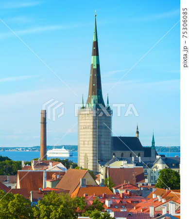 Tallinn Old Town skyline Estonia Tallinn Old Town skyline Estonia 75306085