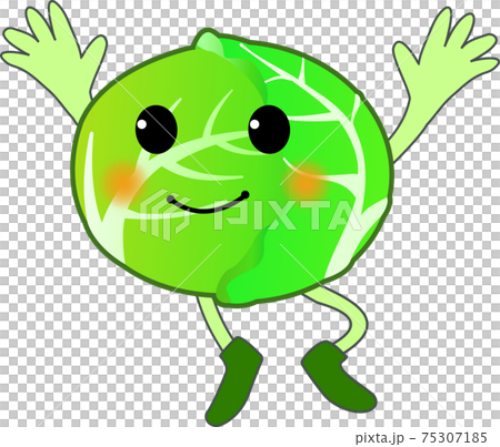 萬歲可愛的白菜字符 75307185