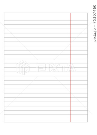 Vector sheets of notebooks, notepad and documents Vector sheets of notebooks, notepad and documents 75307460