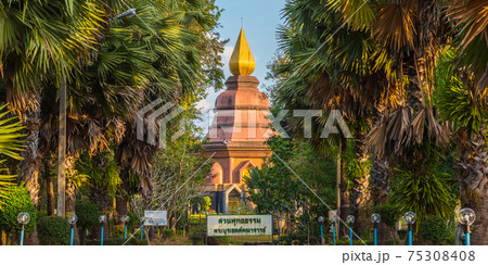 Wat Phai Lom in Trat town, Thailand 75308408