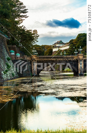 The Emperor's Palace in Chiyoda, Tokyo, Japan 75308772