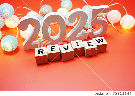 Review 2025 alphabet letters with space copy on red background Review 2025 alphabet letters with space copy on red background 75313144