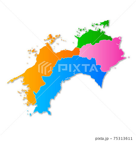 四国全図 75313611