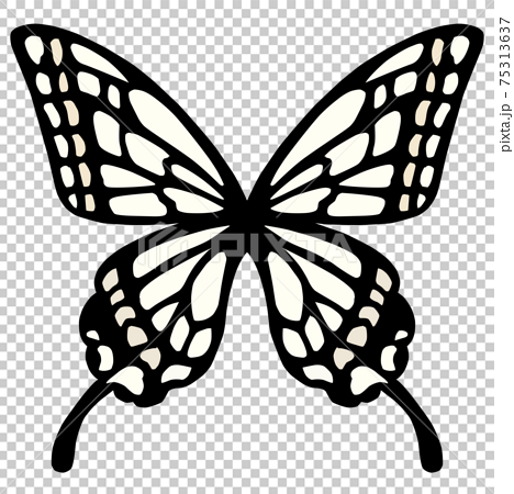 アゲハ蝶のイラスト素材 [75313637] - PIXTA