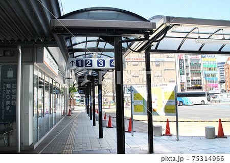 名古屋駅・JRハイウェイバス・バス乗り場/愛知県名古屋市中村区名駅 名古屋駅・JRハイウェイバス・バス乗り場/愛知県名古屋市中村区名駅 75314966