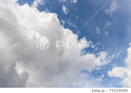 Blue sky background with clouds Blue sky background with clouds 75320090