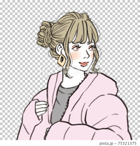 Fashion illustration_winter 75321375