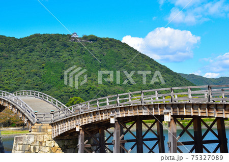 錦帯橋　岩国城 75327089