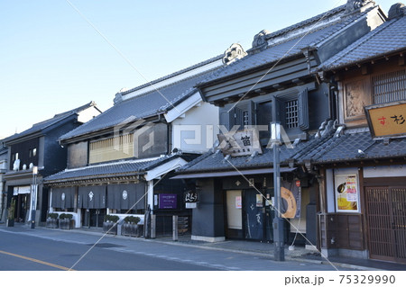 【埼玉県】小江戸川越の町並み 75329990