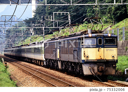 1997年 旧信越本線を行くEF634重連の189系L特急あさま 1997年 旧信越本線を行くEF634重連の189系L特急あさま 75332006