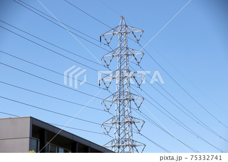 送電線 送電線 75332741