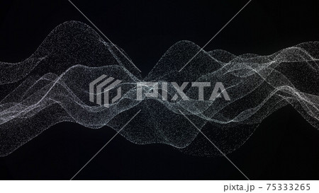 パーティクルの背景素材 75333265