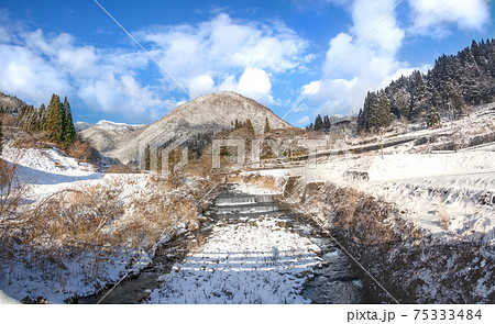 氷ノ山国際スキー場の雪景色(兵庫県養父市)※作品コメント欄に撮影位置 氷ノ山国際スキー場の雪景色(兵庫県養父市)※作品コメント欄に撮影位置 75333484