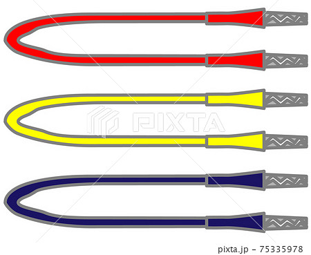 ワニグチクリップコード_alligatorclip_long 75335978