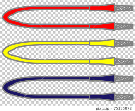 ワニグチクリップコード_alligatorclip_long 75335978