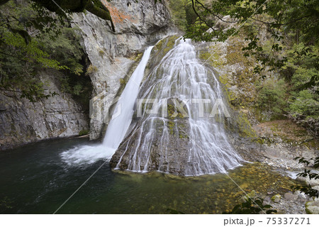 二の滝(奈良県吉野郡十津川村) 二の滝(奈良県吉野郡十津川村) 75337271