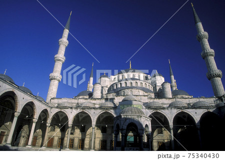 TURKEY ISTANBUL BLUE MOSQUE TURKEY ISTANBUL BLUE MOSQUE 75340430