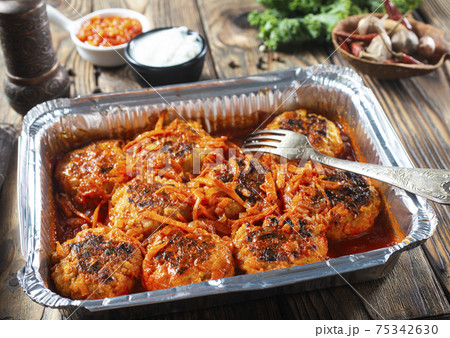 meatballs with sauce meatballs with sauce 75342630