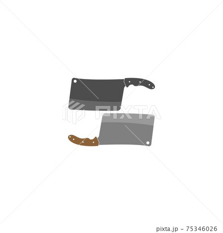 Knife icon logo design vector template 75346026
