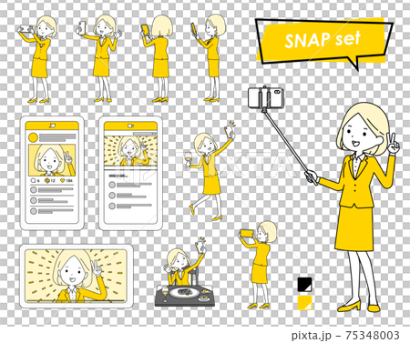 businesswoman, female, lady 75348003