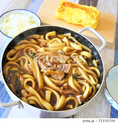 「すき焼きうどん」 「すき焼きうどん」 75350744