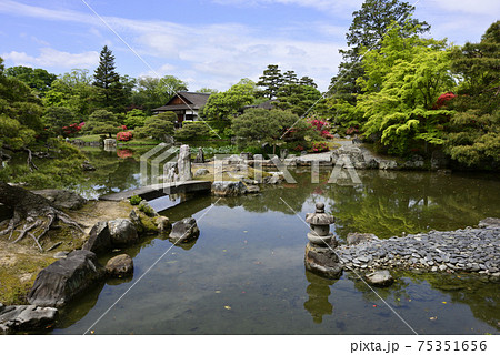 桂離宮 州浜と天の橋立 桂離宮 州浜と天の橋立 75351656