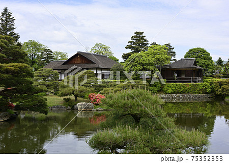 桂離宮 書院と月波楼 桂離宮 書院と月波楼 75352353