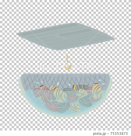 あさりの砂抜き あさりの砂抜き 75353873