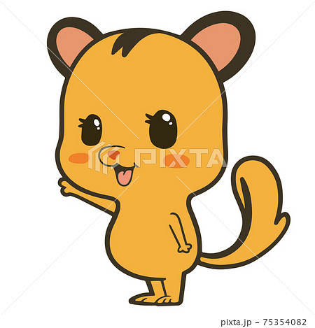 ヤマネのイラスト 75354082