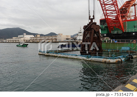 砕岩装置付グラブ浚渫船　「第二関雄」号 75354275