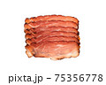 fresh sliced prosciutto 75356778