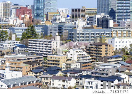 愛宕神社より仙台市内を展望する 75357474