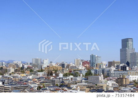 愛宕神社より仙台市内を展望する 75357484
