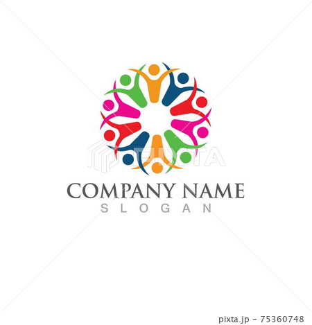 Community, network and social icon Community, network and social icon 75360748