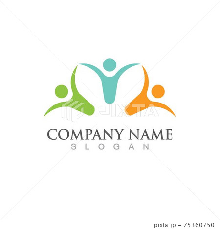 Community, network and social icon Community, network and social icon 75360750
