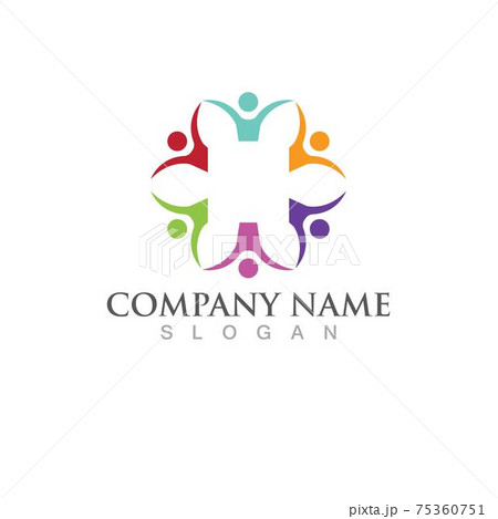 Community, network and social icon Community, network and social icon 75360751