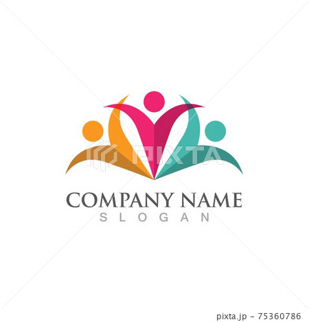 Community, network and social icon Community, network and social icon 75360786