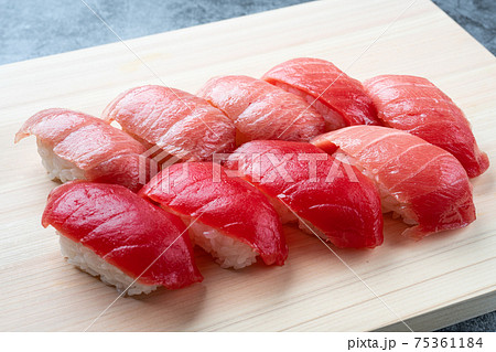 まぐろづくし 握り寿司 まぐろづくし 握り寿司 75361184